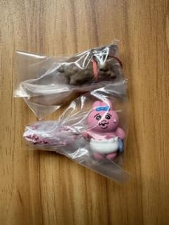 おぱんちゅうさぎ　わんころマスコット　2種セットのサムネイル
