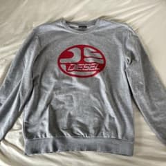 DIESEL スウェット グレー クルーネック ロゴのサムネイル