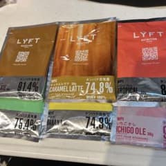 LYFT ホエイプロテイン30g×6フレーバーのサムネイル