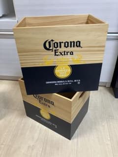 オシャレなコロナエクストラ木箱　新品未使用のサムネイル