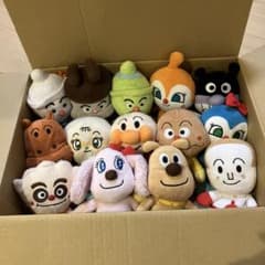 アンパンマン ぬいぐるみ　14体セットのサムネイル