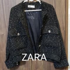 ZARA　ツイード　ジャケットのサムネイル