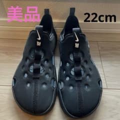 美品　NIKE 22cmキッズ サンダル ブラックのサムネイル