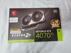 GeForce RTX 4070 Ti VENTUS 2X 12G OC【中古】のサムネイル