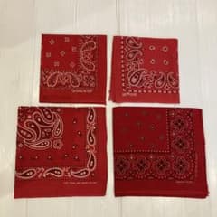 ス*物様 60s 70s ビンテージ バンダナ vintage まとめ売り US - メルカリ