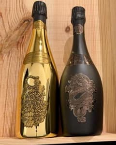 ドラゴン&タイガー シャンパン ゴールド＆ブランドブラン 2本セット正規輸入品 ドラゴン&タイガー シャンパン ゴールド＆ブランドブラン 2本セット
