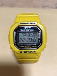 CASIO G-SHOCK DW5600イエローのサムネイル