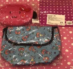 ももクロ まとめ売りバック、ももクロchan(紫色)豆絞りももたんポーチのサムネイル