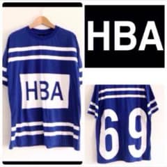 新品未使用 HBA エイチビーエー Ｔシャツ メンズM ブルー 青 ネイビーのサムネイル