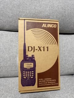 ALINCO DJ-X11 受信機 ALINCO アルインコ DJ-X11 広帯域受信機 ハンディレシーバー - メルカリ