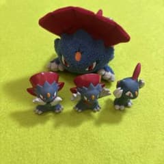 포켓몬 키즈 손가락 인형 뉴라와 마뉴라 3체 세트 마뉴라 봉제인형