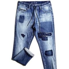 【美品】リサウンドクロージング/ジャージーデニム/スキニー/5ポケット/ブルー 美品】リサウンドクロージング/ジャージーデニム/スキニー/5ポケット