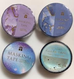 TSUTSUMU マスキング・クリアテープ✕ 箔押し　グリッター　新品・未開封品