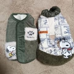 ペットパラダイス　4sサイズ　2着セット PEANUTS スヌーピー柄のサムネイル