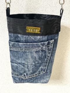 デニムリメイク⭐︎ ショルダーポシェットのサムネイル