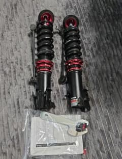 DAMPER ZZ-R 車高調整式サスペンション(黒/赤) 【フロントのみ 