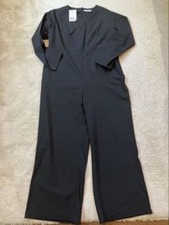 JOURNAL STANDARD 黒Vネック オールインワン
