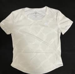 adidas ランニングウェア Tシャツ アイボリー Mのサムネイル