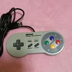 ちゃも様専用 スーファミ風ゲームパッド usbのサムネイル