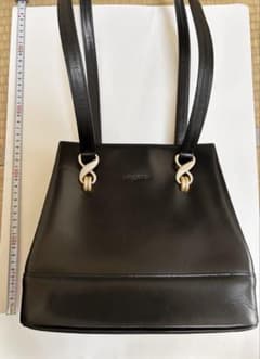 ungaro ハンドバッグ ブラック　牛革のサムネイル