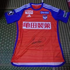 アルビレックス新潟　サイン入りユニフォーム　早川史哉