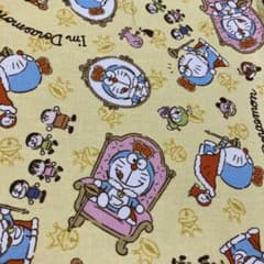 ドラえもん 生地 はぎれ イエローのサムネイル