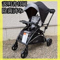 美品✨清潔✨日本育児 babytrend シット&スタンド スマート2人乗り