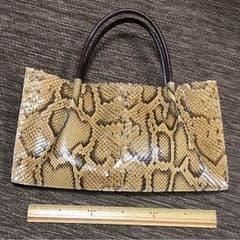 蛇皮ハンドバッグのサムネイル
