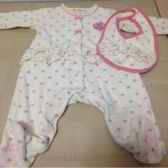 haruchan様専用  nou petit  足付きロンパース☆スタイ付きのサムネイル