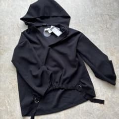 SCOT CLUB 【タグ付き新品】ブラック パーカー サイズ9号 SCOT CLUB 【タグ付き新品】ブラック パーカー サイズ9号 - メルカリ