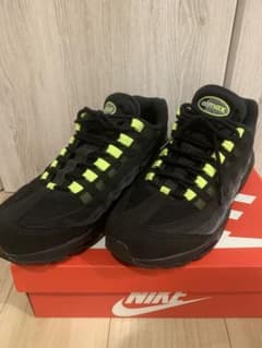 海外限定NIKE AIR MAX 95 jdブラック ネオンイエローのサムネイル