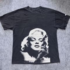 00s Marilyn Monroe マリリンモンロー フォトTシャツ ブラックのサムネイル
