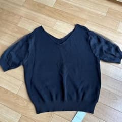 AO様専用です。新品チェーン付き春夏ニットのサムネイル