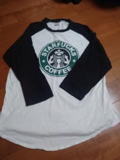 STARFUCKS COFFEE ラグランTシャツ　ロンTのサムネイル
