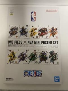 ONE PIECE × NBA MINI POSTER ワンピース - メルカリ