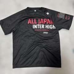 値下げしました！インターハイ デサント バレーボール Tシャツ | Buyee