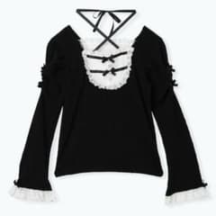 NOEMIE ノエミー フレアスリーブバックレースアップカットソーのサムネイル