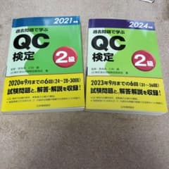 QC検定2級 過去問題集 2021年・2024年版のサムネイル
