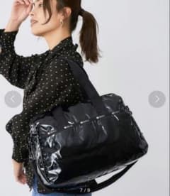 LeSportsac レスポートサック エナメル　ボストンバッグ　光沢 2WAY LeSportsac レスポートサック エナメル ボストンバッグ 光沢 2WAY