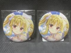 魔法少女リリカルなのは DMMスクラッチ フェイト 缶バッジ 2点セット