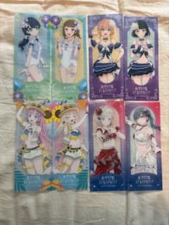 蓮ノ空 クリアしおり 全8種コンプリートセット サマーフェアのサムネイル