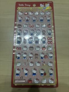 ハローキティ赤　 ボンボンドロップシールミニ　正規品のサムネイル