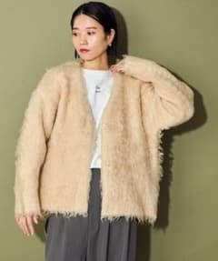 <CITEN> 슈퍼 샤기 니트 가디건