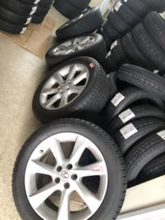 レクサスrx 10系　純正ホイール　タイヤ9部山のサムネイル