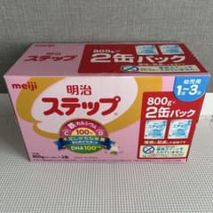 新品未開封 明治 ステップ 800g×2缶パック - メルカリ