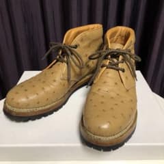 ★希少★MARMOLOLADAマルモラーダ　チャッカブーツ　オーストリッチ　43 ☆希少☆MARMOLOLADAマルモラーダ チャッカブーツ オーストリッチ 43