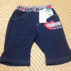 デニム風ハーフパンツ☻100cmのサムネイル