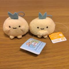 すみっコぐらし ばんざいゴムひも付き＆ゴムひも付きマスコット あじ