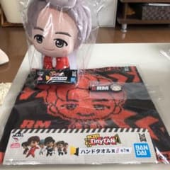 一番くじ　BTS tinytan RM ぬいぐるみ、タオル、チャームセットのサムネイル