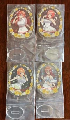 一番くじ 五等分の花嫁∽ ～五つ子セレブレーション～ F賞アクスタ4種まとめて